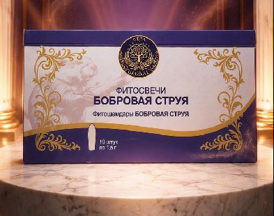 Фитосвечи "С экстрактом бобровой струи"
